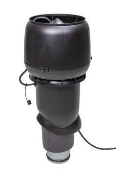 Вентилятор з шумопоглотителем Е190Р/125/700 Чорний 73532 фото