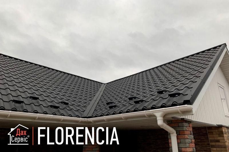 Металлочерепица Florencia (Retro+) 1200/1100 32_1691966938 фото