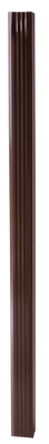 Труба водостічна Novatik QUADRA Темно-коричневий, 4000 1788804137 фото