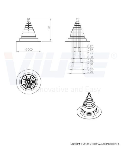 Ущільнювач ROOFSEAL 12-90, Чорний 71701 фото