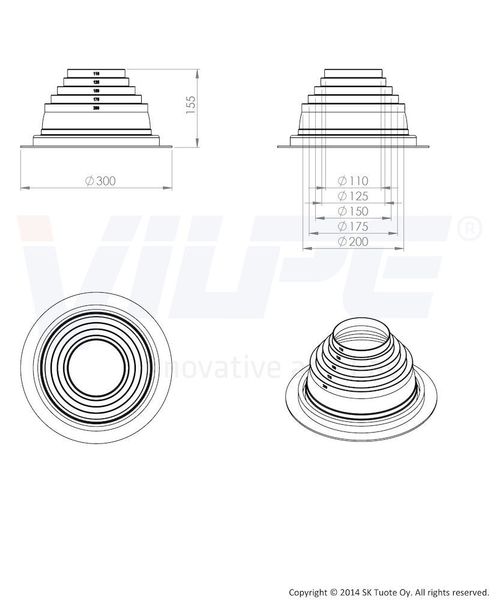 Ущільнювач ROOFSEAL 110-200, Сірий 71753 фото