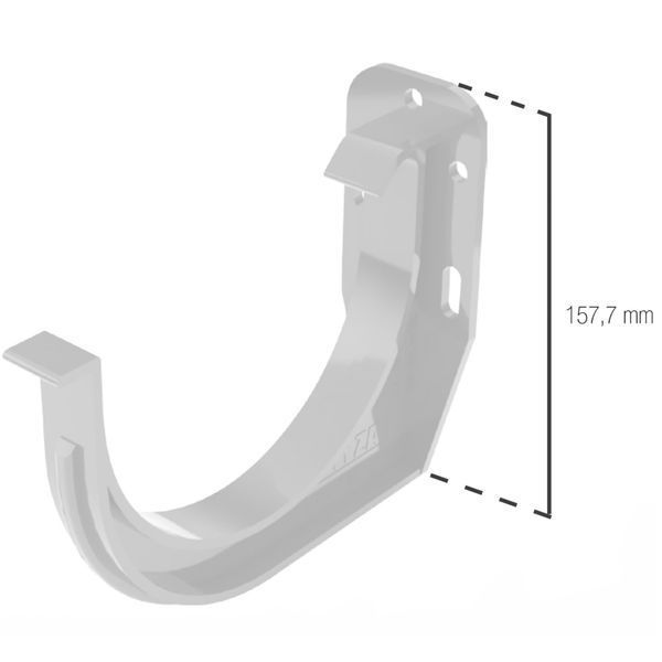 Кронштейн желоба BRYZA 150 мм (PVC), красный 63-073 фото