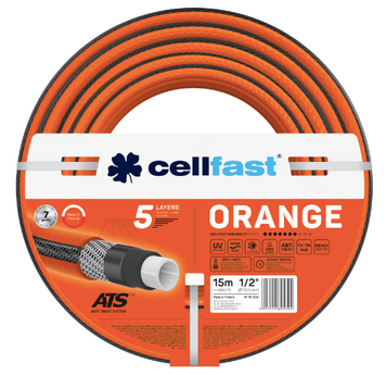Садовый шланг ORANGE ATSV&trade; 1/2" 15 м 15-004 фото