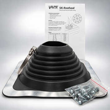 Ущільнювач ROOFSEAL 150-280, Чорний 71716  фото