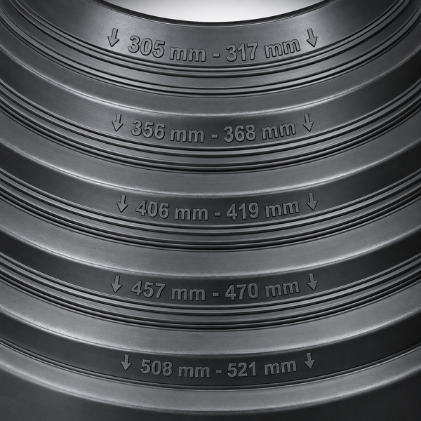 Уплотнитель ROOFSEAL 260-460, Черный 71718 фото