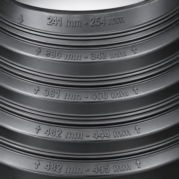 Уплотнитель ROOFSEAL 260-460, Черный 71718 фото