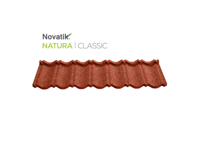 Композитна черепиця Novatik NATURA Classic Red Clay 1770610522 фото