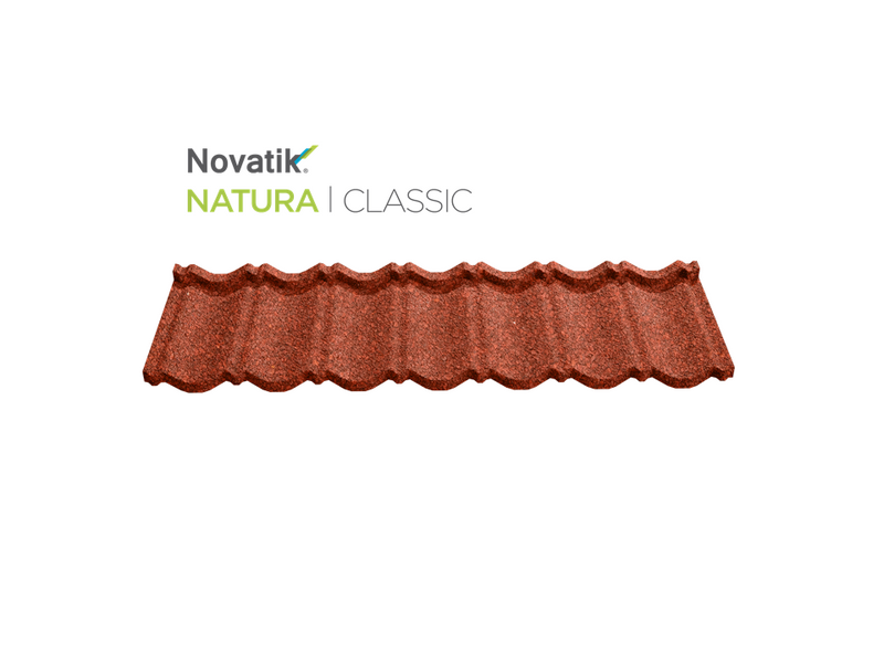 Композитная черепица Novatik NATURA Classic Red Clay 1770610522 фото