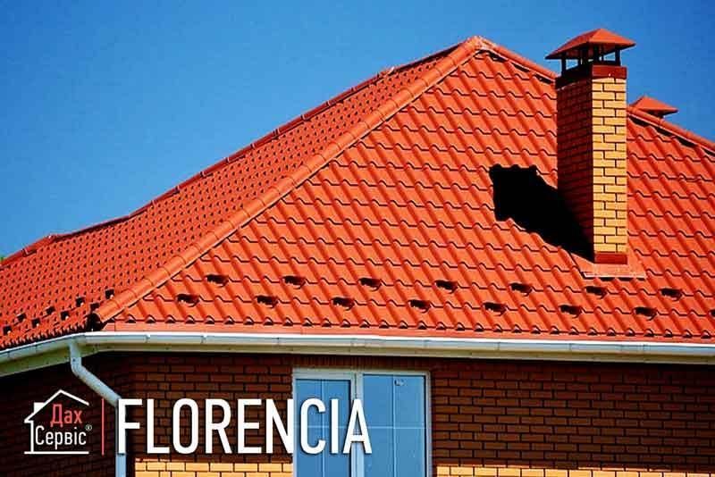Металлочерепица Florencia (Retro+) 1200/1100 113_1691966938 фото