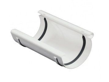 З'єднувач жолоба ProAqua 100/90 білий PA-1085 фото