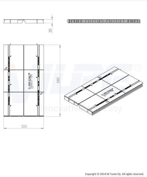 Вентиль коньковий AIRIDGE FELT 73090 фото