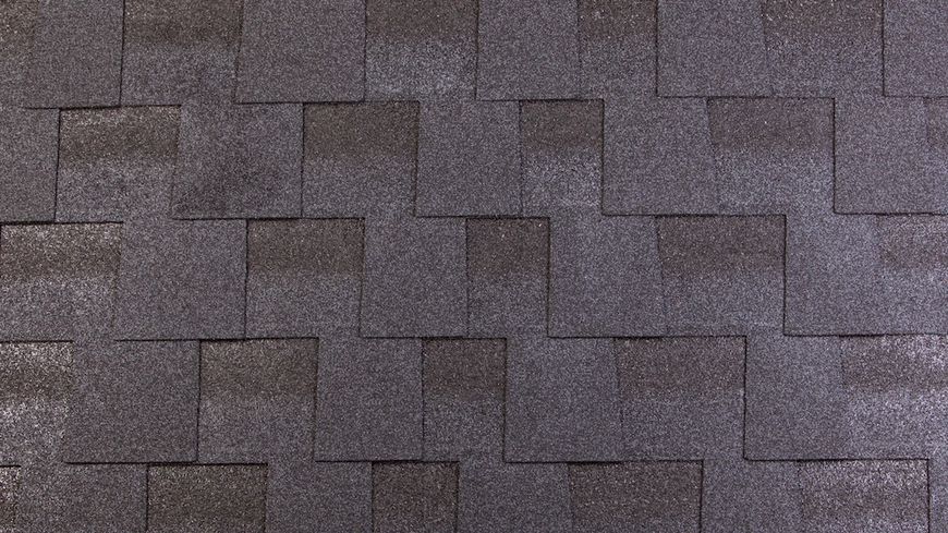 Бітумна черепиця SIM Shingles Effect Темний Графіт 100-001 фото