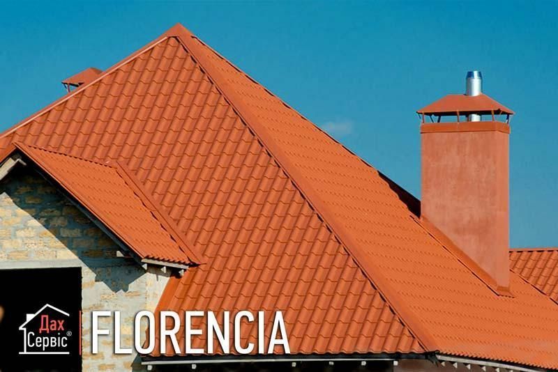 Металлочерепица Florencia (Retro+) 1200/1100 22_1691966938 фото